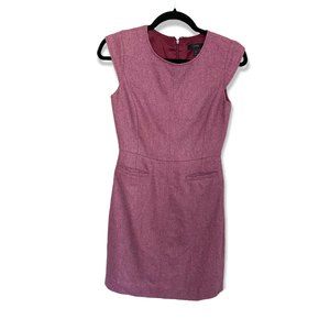 J. Crew Red Sheath Dress - 2P